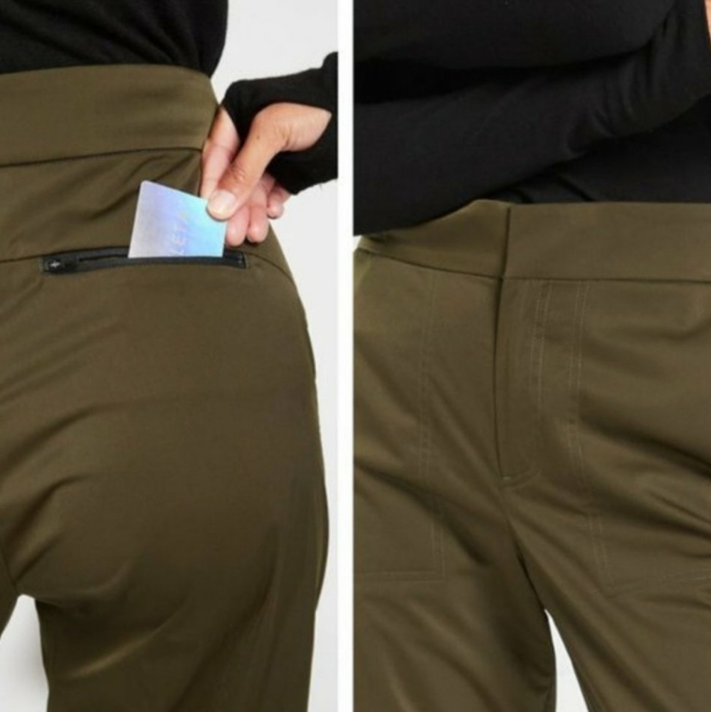 Athleta Radiant Olive Green Jogger - Picture 7 of 8